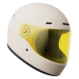John Doe JD/ONE Frozen Helmet - Off-white - MOTOCCINO