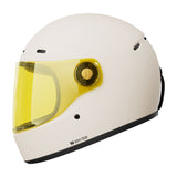 John Doe JD/ONE Frozen Helmet - Off-white - MOTOCCINO