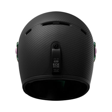 John Doe JD/ONE Frozen Helmet - Carbon - MOTOCCINO