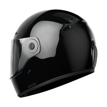 John Doe JD/ONE Helmet - Gloss Black - MOTOCCINO