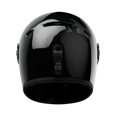 John Doe JD/ONE Helmet - Gloss Black - MOTOCCINO