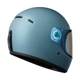 John Doe JD/ONE Frozen Helmet - Steel Blue - MOTOCCINO