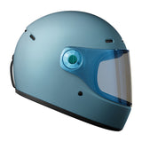 John Doe JD/ONE Frozen Helmet - Steel Blue - MOTOCCINO