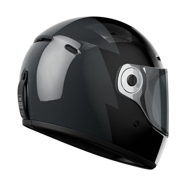 John Doe JD/ONE Signature Helmet - Black/Grey - MOTOCCINO
