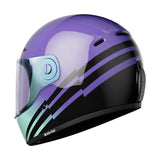 John Doe JD/ONE Spectral Helmet - Purple - MOTOCCINO
