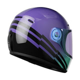 John Doe JD/ONE Spectral Helmet - Purple - MOTOCCINO
