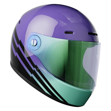 John Doe JD/ONE Spectral Helmet - Purple - MOTOCCINO