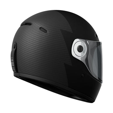 John Doe JD/ONE Signature Frozen Helmet - Black/Carbon - MOTOCCINO