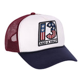 13 1/2 Americana trucker cap blue - MOTOCCINO