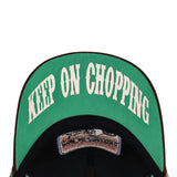 13 1/2 Keep On Chopping trucker cap brown/khaki - MOTOCCINO