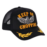 13 1/2 Riding Shotgun trucker cap black - MOTOCCINO