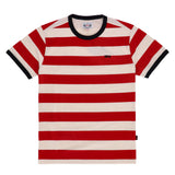 13 1/2 TSR t-shirt red/white - MOTOCCINO