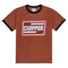 13 1/2 'It's a chopper baby' t-shirt brown - MOTOCCINO