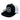 WCC OG Cross Flatbill cap black/white