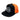 WCC OG Flatbill cap black/orange