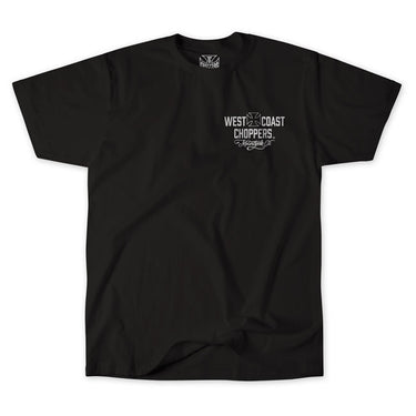 WCC Motorcycle t-shirt black/white