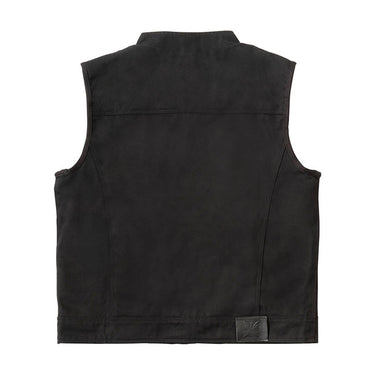 WCC x 13 1/2 Dominator black canvas riding vest