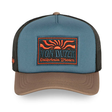 Von Dutch Foam Sun cap blue/brown