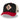Von Dutch Foam Motorcycle cap black/red/white
