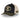 Von Dutch Semi-Curved Skull cap black/green/white