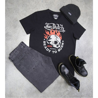 Von Dutch Burn t-shirt black