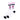 American socks Mid High F*ck Humans socks pink/black stripes