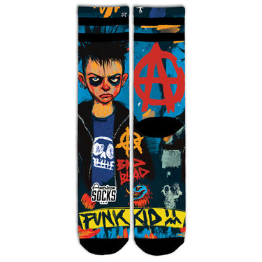 American socks Signature Youth Regegade socks blue