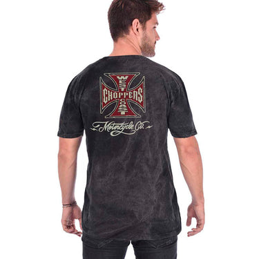 WCC Motorcycle Co. Vintage t-shirt black wash