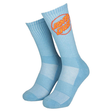 Santa Cruz Partial Dot sock pacific blue&black