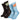Santa Cruz Partial Dot sock pacific blue&black