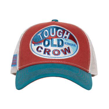 King Kerosin Tough old crow cap red&blue