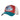 King Kerosin Tough old crow cap red&blue
