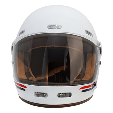 By City Roadster III Helmet - White/Blue/Red Swan
