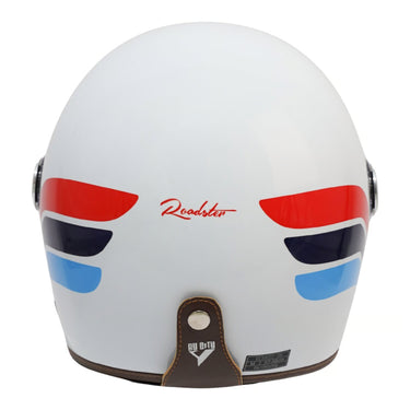 By City Roadster III Helmet - White/Blue/Red Swan