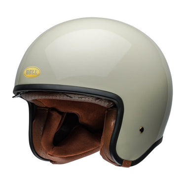 BELL TX501 Helmet - Gloss Vintage White - MOTOCCINO