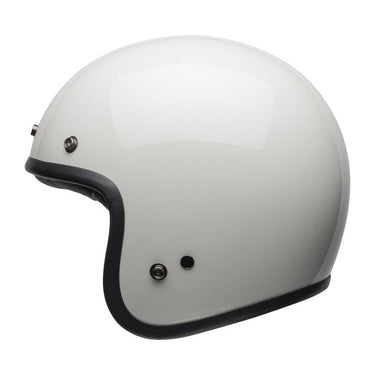 BELL Custom 500 Helmet - Gloss Vintage White - MOTOCCINO