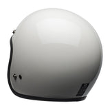 BELL Custom 500 Helmet - Gloss Vintage White - MOTOCCINO