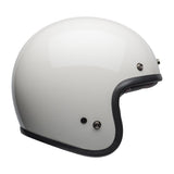 BELL Custom 500 Helmet - Gloss Vintage White - MOTOCCINO