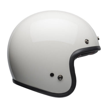 BELL Custom 500 Helmet - Gloss Vintage White - MOTOCCINO