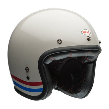 BELL Custom 500 Helmet - Stripes Pearl - MOTOCCINO