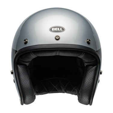 BELL Custom 500 Helmet - Chassis Gloss Silver Black - MOTOCCINO