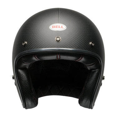 BELL Custom 500 Carbon Helmet - Matte Black - MOTOCCINO