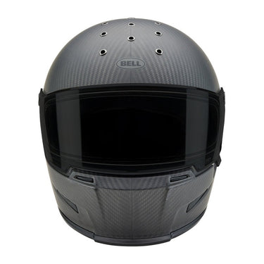 BELL Eliminator Carbon Helm - Solid Matte Black - MOTOCCINO