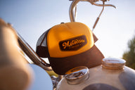 Motoccino Shield Trucker Cap - Yellow and Black