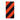 Roeg Striped tunnel orange/black