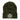 WCC OG roll-up beanie dark olive