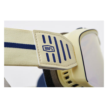 100% Barstow Goggles Arno Mirror Silver Flash Lens - MOTOCCINO