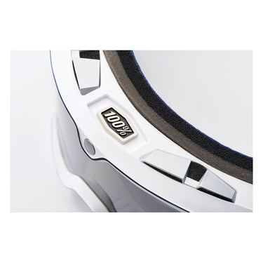 100% Barstow Goggles Lucien Mirror Silver Lens - MOTOCCINO