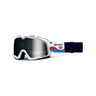100% Barstow Goggles Lucien Mirror Silver Lens - MOTOCCINO