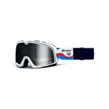 100% Barstow Goggles Lucien Mirror Silver Lens - MOTOCCINO